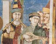 Simone Martini St Martin is dubbed a Knight (mk08) oil painting artist